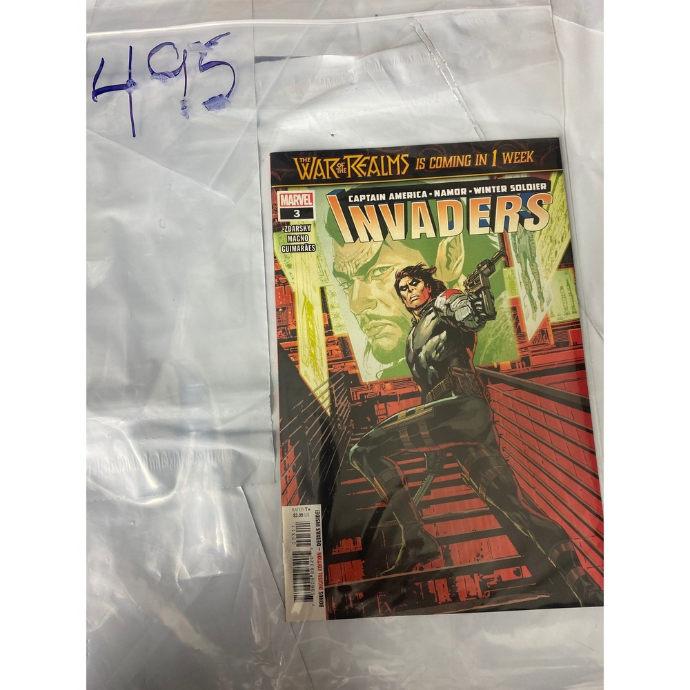 Marvel‎ The War of the Realms Captain America Namor Winter Soldier Invaders